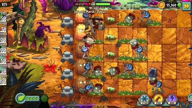 Plants vs Zombies 2 - Jurassic Marsh - Day 27 - 2024 смотреть онлайн