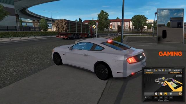 Ford Mustang GT 2015 - ETS 2 v1.33 MODS смотреть онлайн