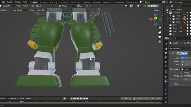 blender FA-78-2 Full Armor Gundam смотреть онлайн