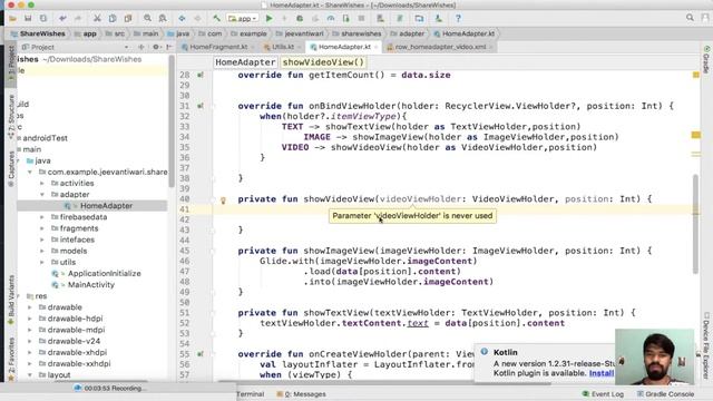Kotlin Tutorial: Add youtube thumbnails смотреть онлайн