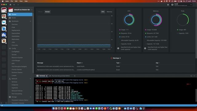 Loki stack - хранение данных в S3 Minio смотреть онлайн