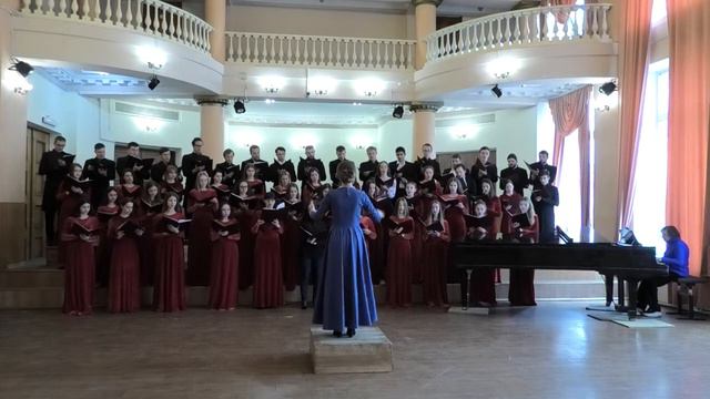 Хор студентів ХНУМ імені І. П. Котляревського - Фелікс Мендельсон-Бартольді Psalm 114 (фрагмент) смотреть онлайн