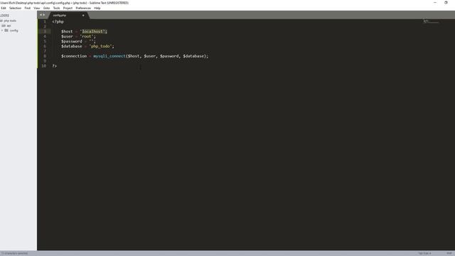 8. Flutter + PHP: Todo App - Connecting to the database смотреть онлайн