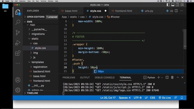PYTHON DJANGO | ADVANCED FULL School Management System | FULLSTACK APP - Season 01 | Ep. 1/10 смотреть онлайн