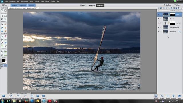 Adobe Photoshop Elements 13 Tutorial - Teil 4 смотреть онлайн