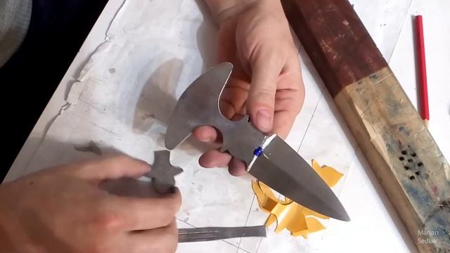 Making "The Last Romance" push dagger - part 2. смотреть онлайн