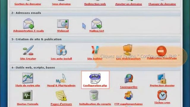Aide - Comment modifier la configuration PHP de mon serveur ? смотреть онлайн