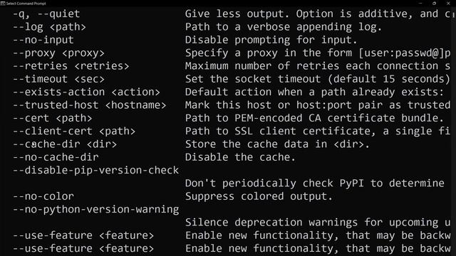 Installing specific package versions with pip смотреть онлайн