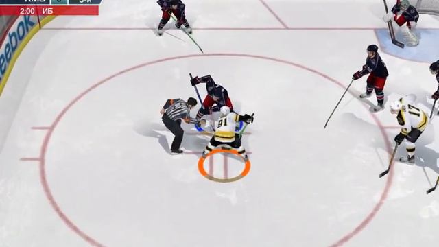 NHL 09 | Columbus Blue Jackets (Билык) vs Boston Bruins (Харламов) смотреть онлайн