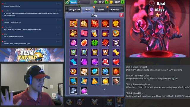 TapTap Heroes - New Hell Hero Baal смотреть онлайн