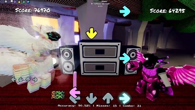 Shaggy + new animation | Roblox FnF смотреть онлайн