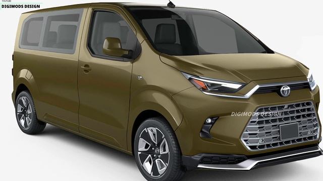 ALL NEW TOYOTA PROACE VERSO 2025-2026? REDESIGN | Digimods DESIGN | смотреть онлайн