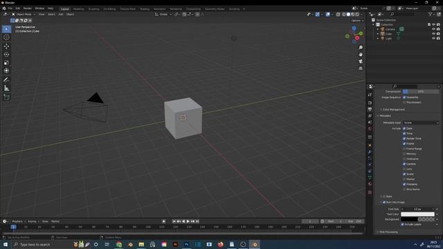 Blender how to have metadata in render image смотреть онлайн