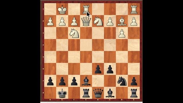 Classical game: Emmanuel Lasker threat model game смотреть онлайн