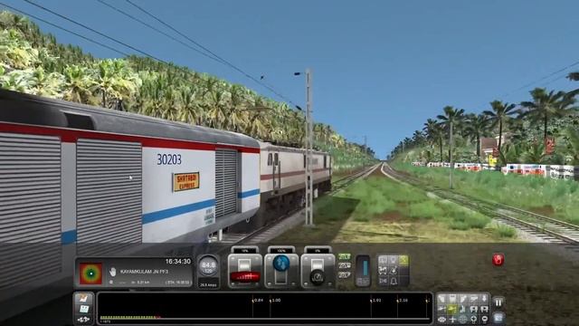 12624 Thiruvananthapuram Central - MGR Chennai Central Mail | Railworks 3 Train Simulator | TS 2022 смотреть онлайн