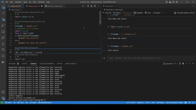 Csharp registry read and python csv read with inconsistent number of commas. смотреть онлайн