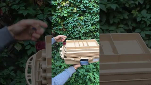 Ящик 3х-полочный для рыболовных снастей смотреть онлайн