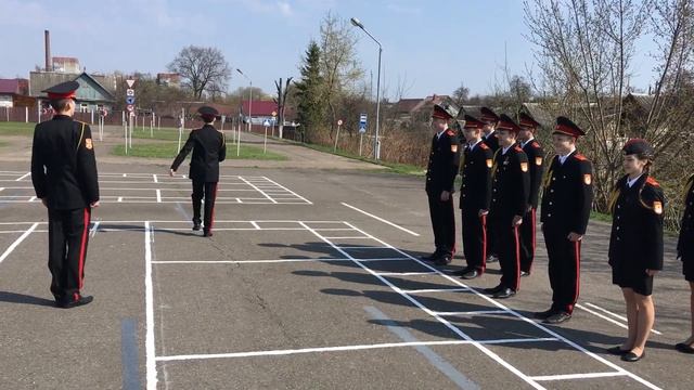 Строевая на плацу. смотреть онлайн