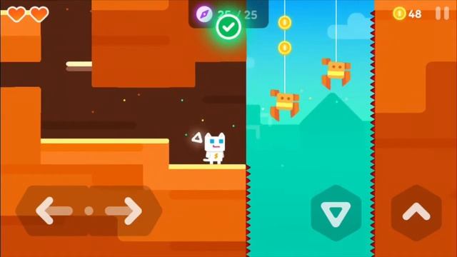 Super Phantom Cat 2: Level 3-3 TORRID OASIS ( 3 Stars ) Gameplay Walkthrough (HD) смотреть онлайн