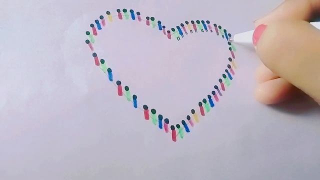 Poppulation Heart sketch// Sketch Tutorial 45 смотреть онлайн