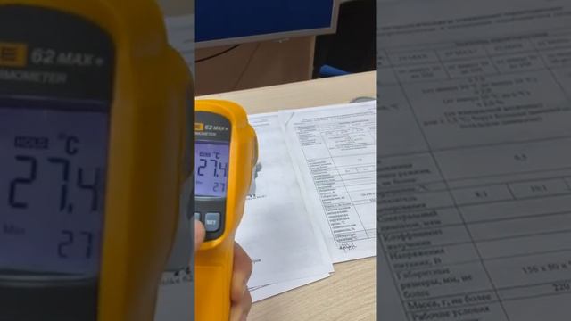 Fluke 62max+ обзор смотреть онлайн