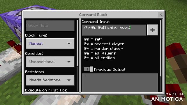 How to Make a Grappling Hook in Minecraft - NO MODS! смотреть онлайн