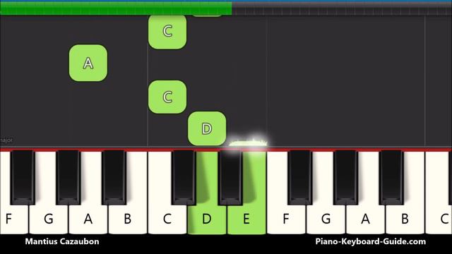 Oliver Tree - Life Goes On (Right Hand Slow Easy Piano Tutorial) смотреть онлайн