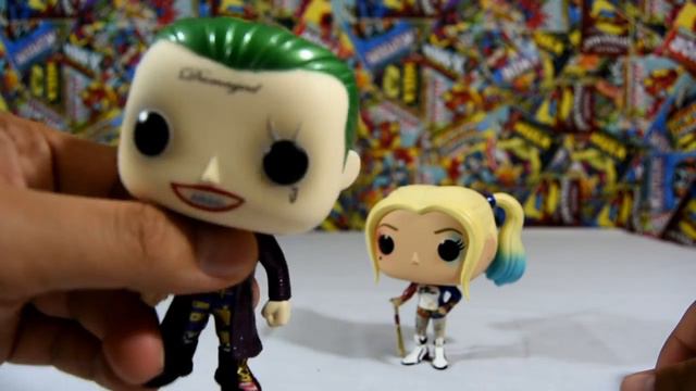 Suicide Squad The Joker and Harley Quinn Funko Pop Review en Español FYE exclusive смотреть онлайн
