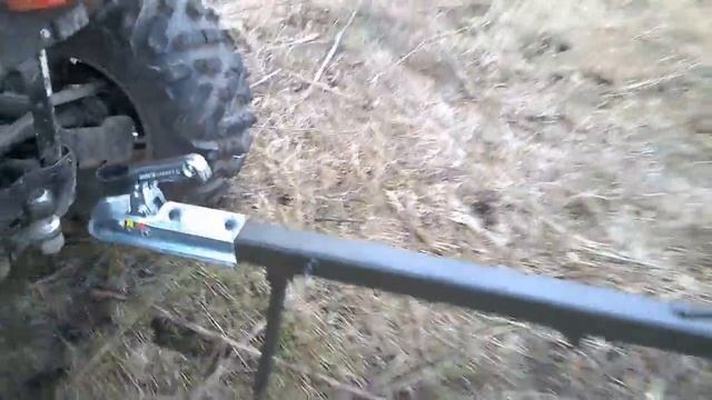 Прицеп для квадроцикла своими руками (цельнометаллический самосвальный) смотреть онлайн