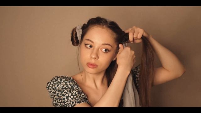 НОВЫЙ способ КАК СДЕЛАТЬ КУДРИ БЕЗ ПЛОЙКИ | кудри на платок | HEATLESS CURLS TUTORIAL смотреть онлайн