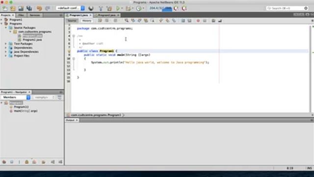 Hello World Java Program, Java tutorial - Part-1 смотреть онлайн