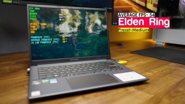 Asus Vivobook Pro 14 OLED Gaming Review 2022 | Ryzen 7 5800H RTX 3050 - 38 Games Tested!