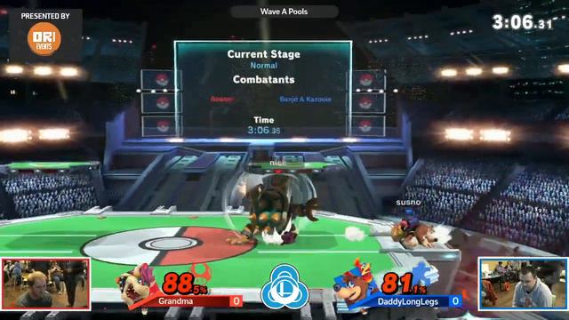 Battle Frontier II: Grandma (Bowser) vs DaddyLongLegs (Banjo & Kazooie) смотреть онлайн
