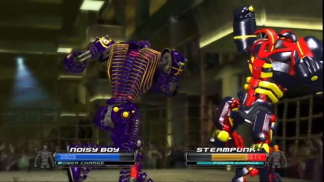 REAL STEEL-NOISY BOY VS MIGHTY STEAMPUNK(ЖИВАЯ СТАЛЬ)XBOX 360/PS3 смотреть онлайн