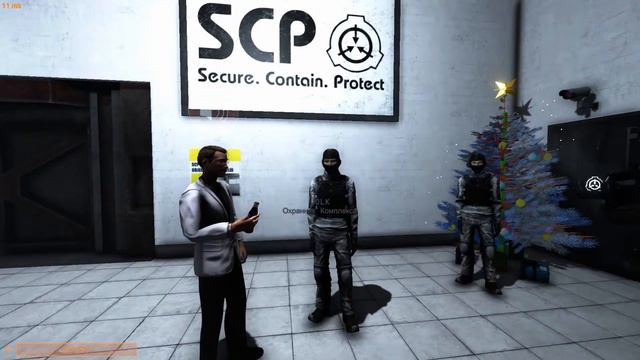 Первый день в комплексе, отправили на секретное задание от ФСБ? SCP: SECRET LABORATORY смотреть онлайн