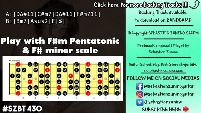 Ambient Backing Track in F# minor | #SZBT 430 смотреть онлайн