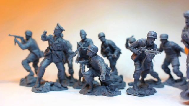 Plastic Platoon WW2 German Paratroopers Crete 1941 Set 1 & 2 Scale 1/32 смотреть онлайн