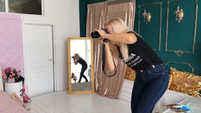 Бекстейдж фотосессии Регины Родиной. Модель - Аделина. Видео Мороз Сергей. смотреть онлайн