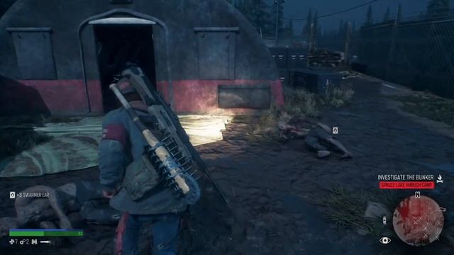 Days Gone - Spruce Lake Ambush Camp - Bunker Location смотреть онлайн