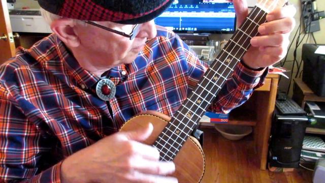 Baritone ukulele best buy: Kmise mahogany okoume figured GCEA. смотреть онлайн