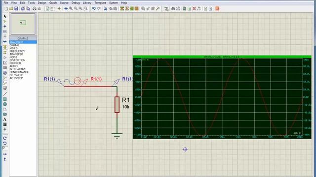 PROTEUS УРОК 6 графики