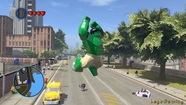 Hulk (Transformation) Vs Colossusus Vs Red Hulk - Lego Marvel Super Heroes Game смотреть онлайн