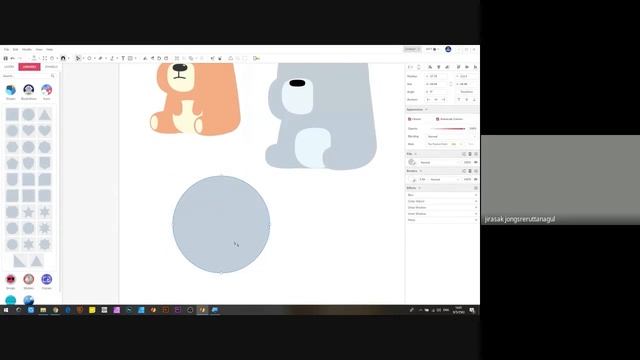 บรรยายกาศสอนวาดการ์ตูน Online บนโปรแกรม Gravit Designer смотреть онлайн