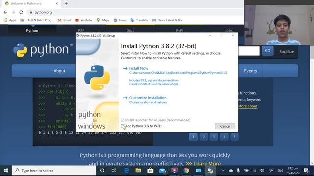 Installation of Python смотреть онлайн