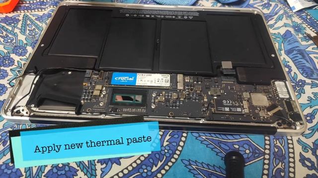 How to replace Thermal Paste on MacBook Air смотреть онлайн