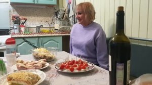 Отмечаем РОЖДЕСТВО | Мама приехала В ГОСТИ | Открыли заготовки НА ЗИМУ и накрыли СТОЛ ??