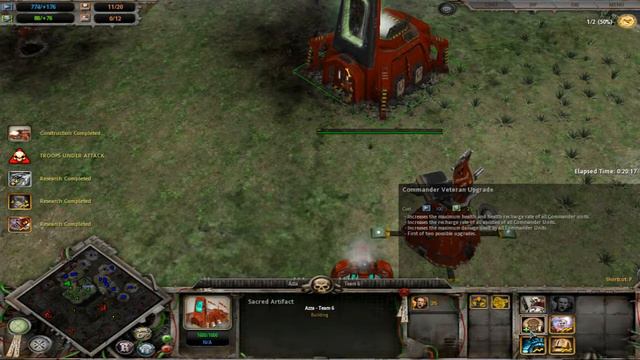 Dawn of War Dark Crusade Skirmish Match #9 смотреть онлайн
