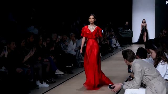 Вечернее красное платье "Кармелита" от MALINA Bonita смотреть онлайн