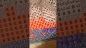 Делаю картину из бусинок