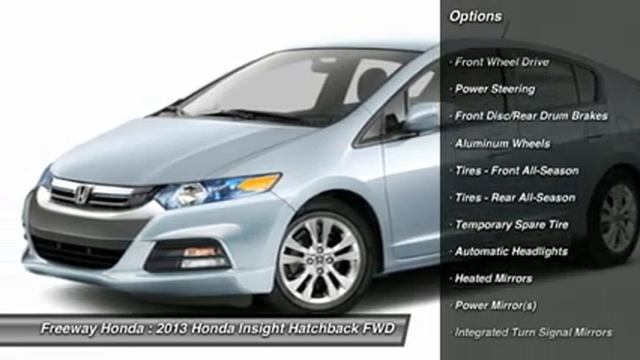 2013 HONDA INSIGHT santa ana, CA 00713143 смотреть онлайн